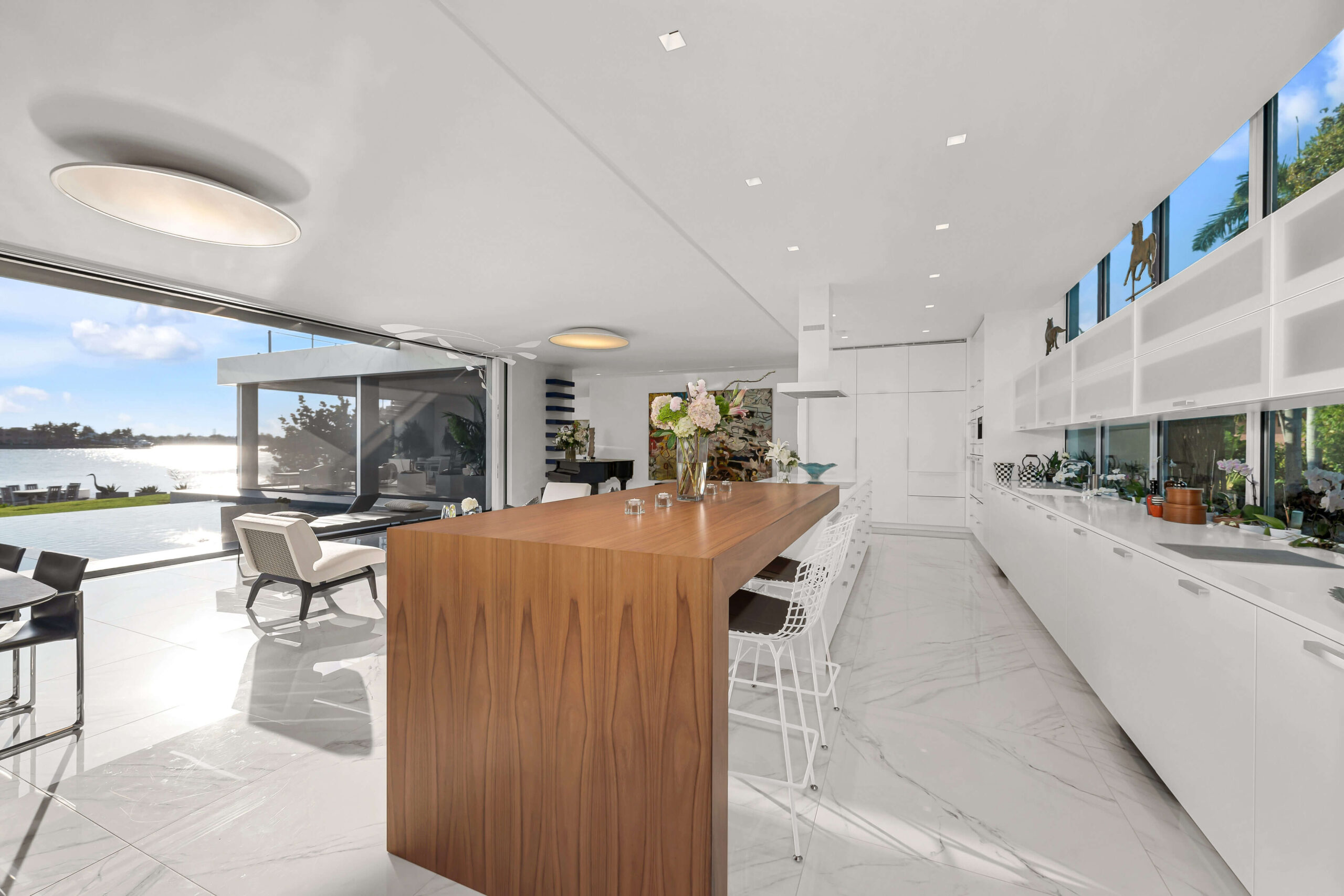 kitchen of new home on Jewel Box Ave Naples, FL