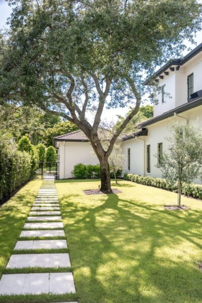 Majestic Isles side yard