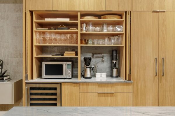 Tiburon Castillo coffee station