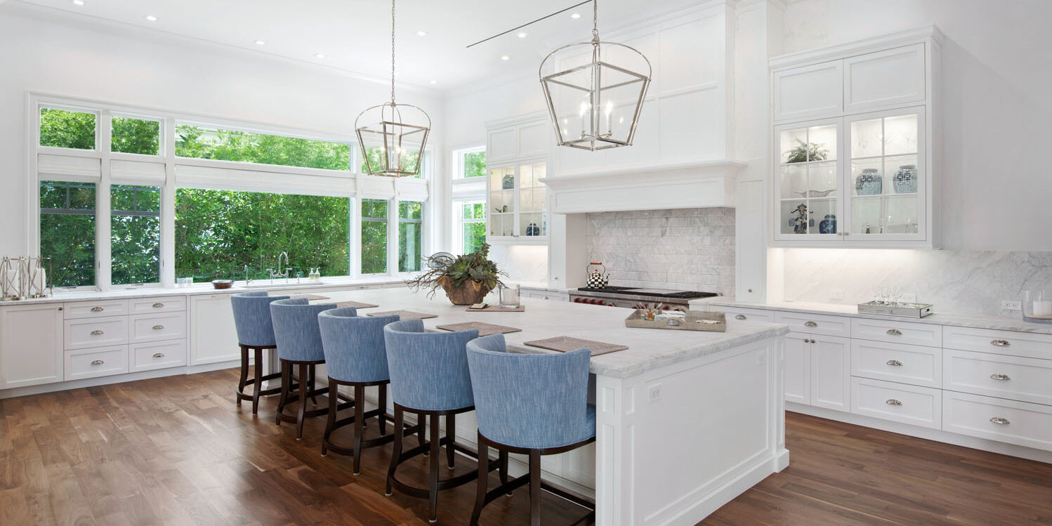 kitchen of new home build in Naples, FL